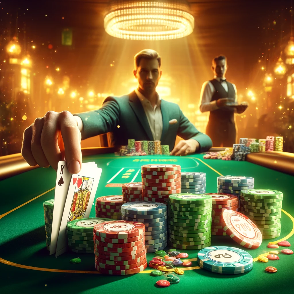 DALL·E-2025-03-13-17.02.56-A-high-quality-vibrant-digital-illustration-of-a-Poker-game.-The-image-features-a-green-casino-table-with-a-winning-poker-hand-like-a-Royal-Flush-.webp
